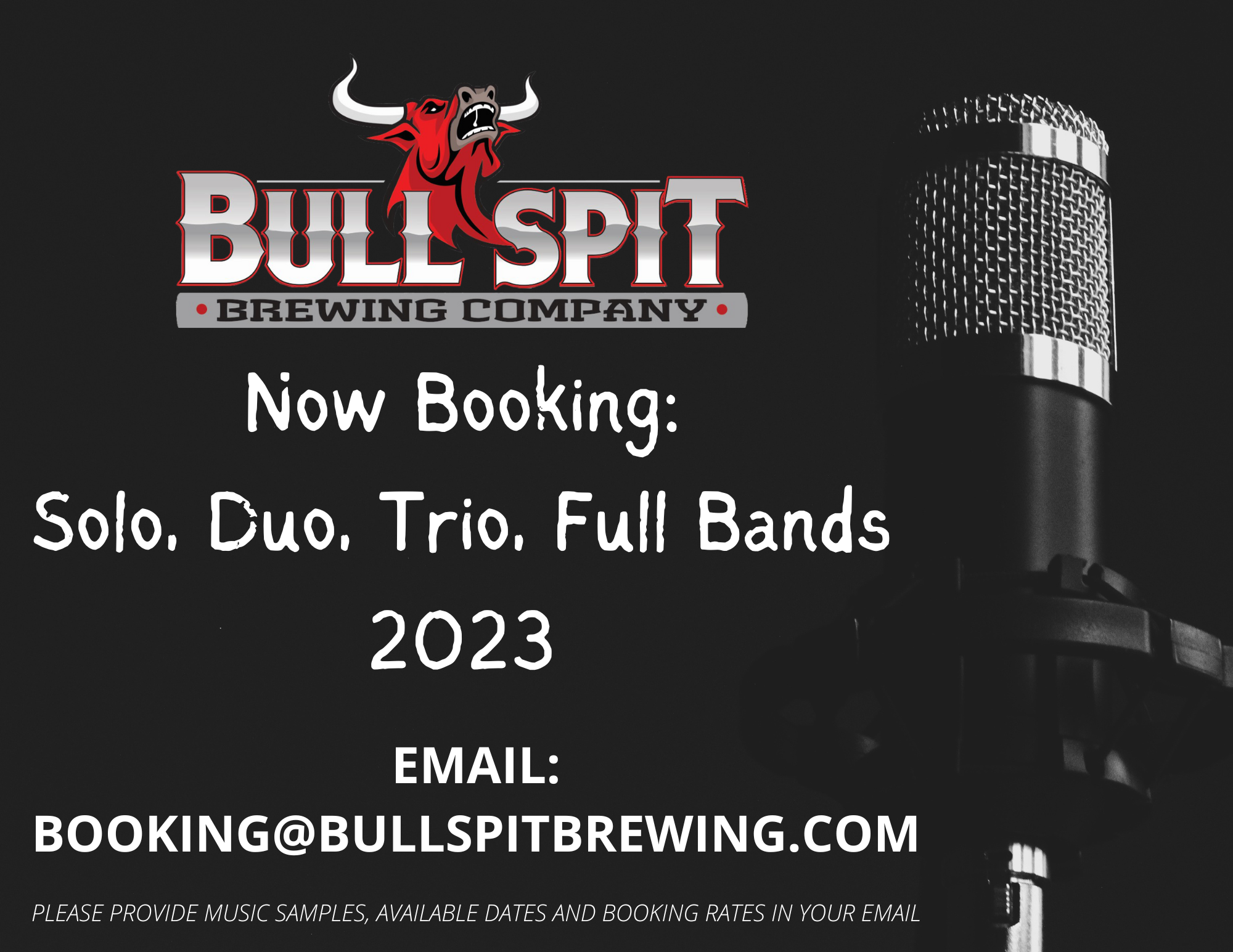 NowBookingSoloDuoTrioFullBands2023